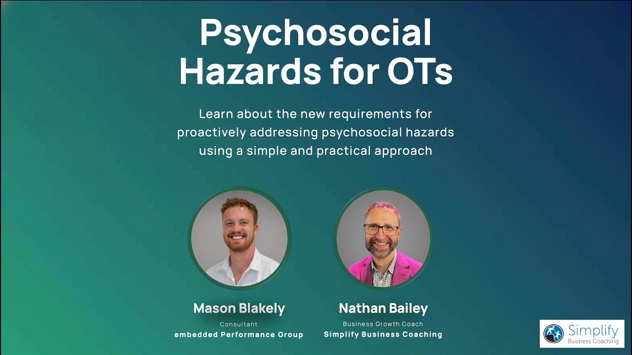 Psychosocial Hazards for OTs